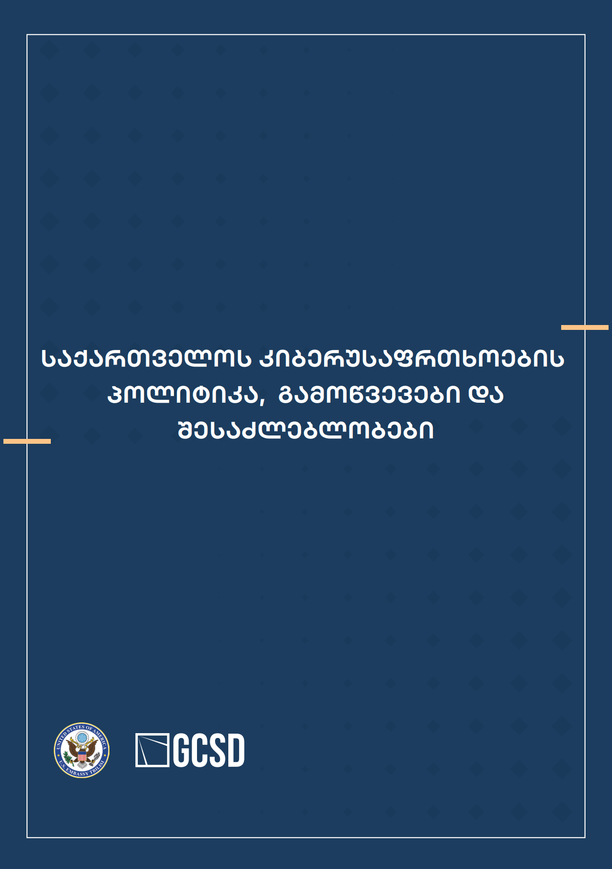 საქართველოს კიბერუსაფრთხოების პოლიტიკა, გამოწვევები და შესაძლებლობები